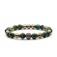 Bracelet Antracite Big Chic in Pierres semi-précieuses Pietre dure B13 JUNO - B13 JUNO